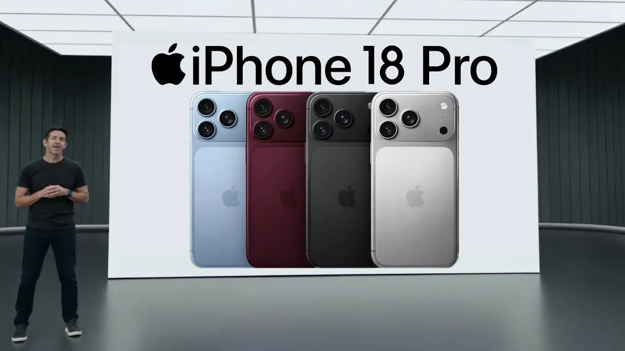 Close up of the anodized aluminum frame on the iPhone 18 Pro