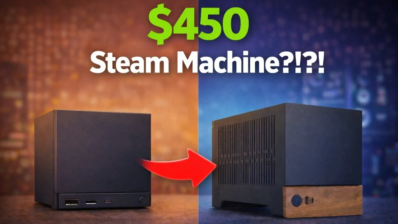 Inside view of the $450 custom living room gaming PC