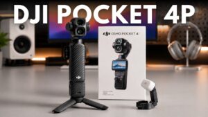DJI Pocket 4 Pro dual-camera gimbal system