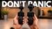 Side by side comparison of the DJI Pocket 4 and Pocket 4P cameras