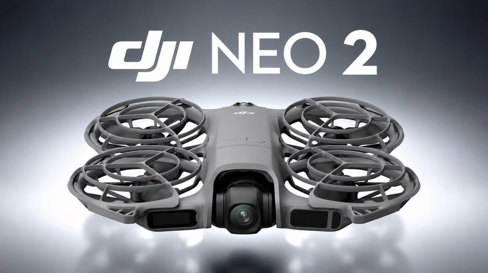 User launching the DJI Neo 2 without a remote controller.