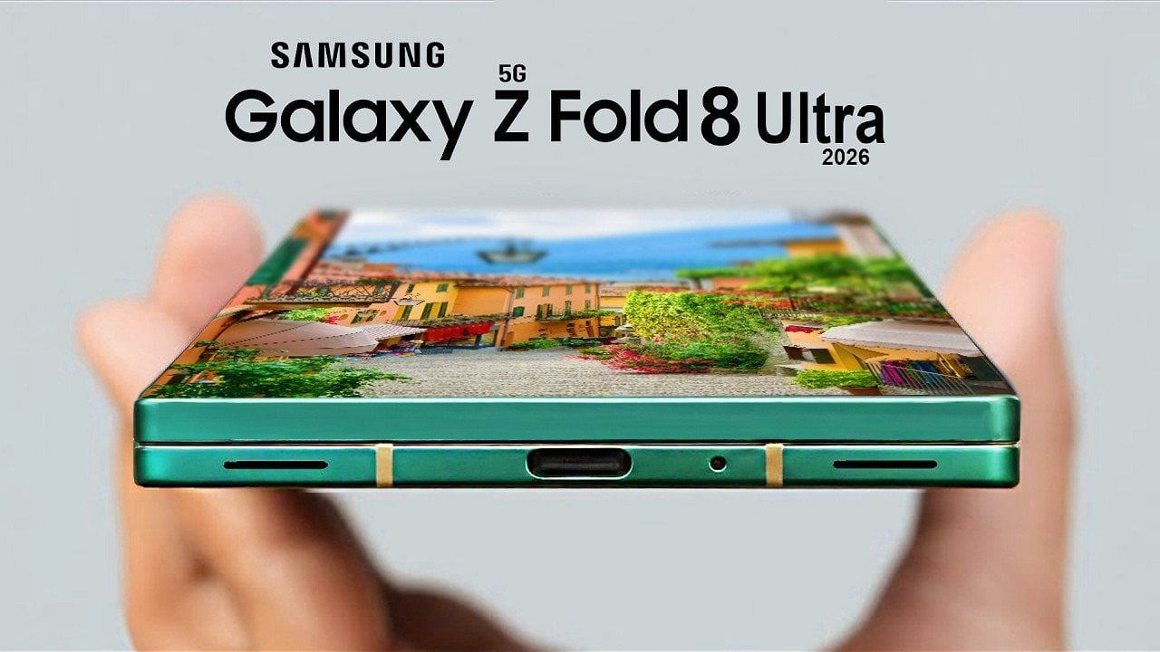 The new Samsung Galaxy Fold Wide featuring a shorter and wider display