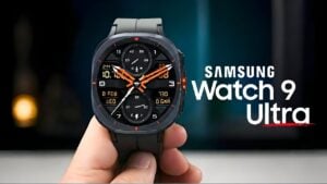 Person wearing the Samsung Galaxy Watch Ultra 2 outdoors
