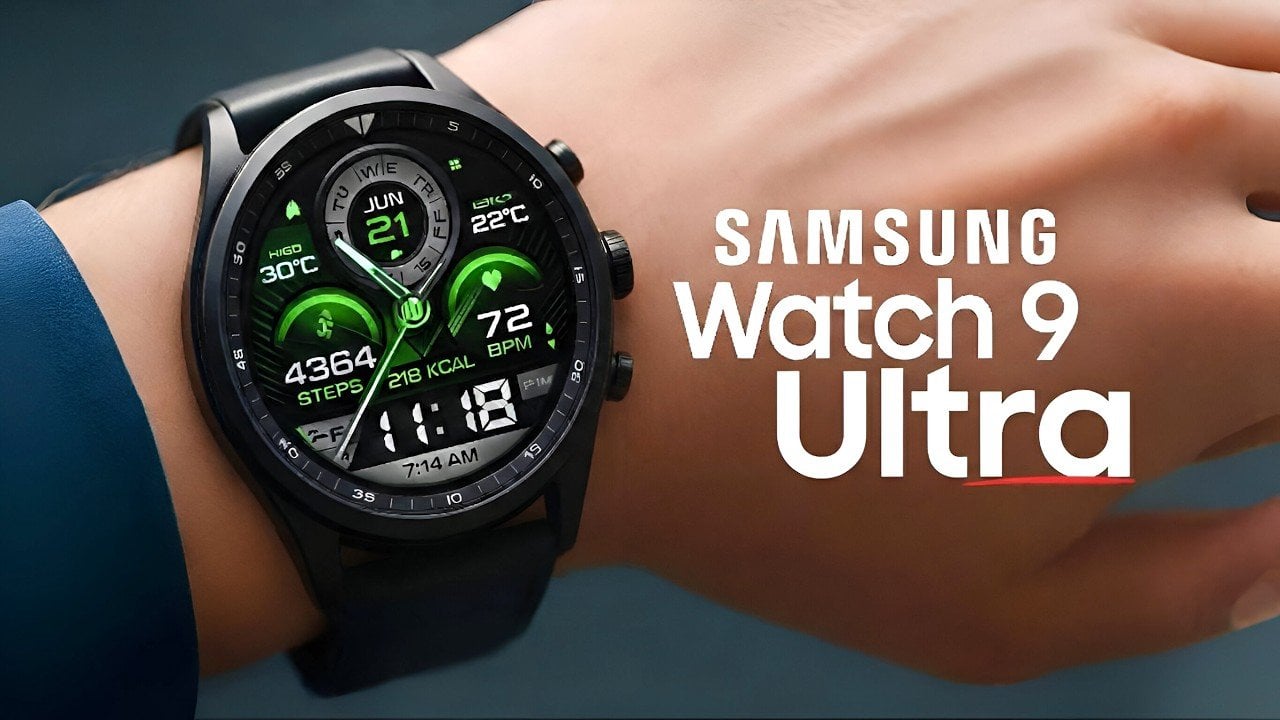 Close up of the rumored Samsung Galaxy Watch Ultra 2