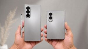 Side by side comparison of the Samsung Galaxy Z Fold 8 and Fold Wide