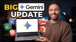 A generated spreadsheet report with graphs inside the Google Gemini Canvas feature