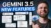 Google Gemini 3.5 Flash interface showing new multimodal vision features