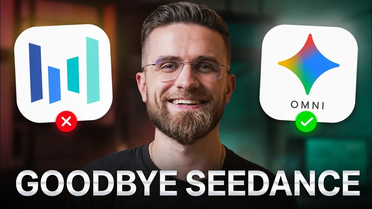 A user generating a video from text using Gemini Omni