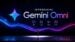 Leaked interface showing the powered by Omni label in the Gemini app