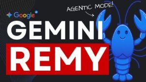 Google Gemini Remy interface showing 3.2 Flash Thinking capabilities