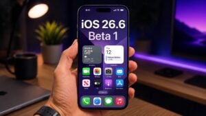 iOS 26.6 Beta 1