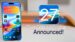 The official iOS 27 update screen on an iPhone