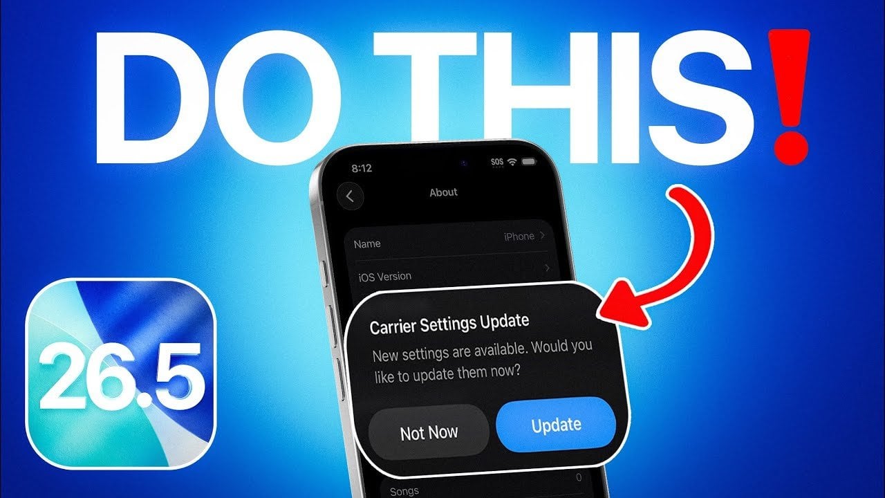 Image for article The First Thing You Need to Do After Installing iOS 26.5