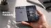 Visible display crease on the prototype foldable iPhone screen