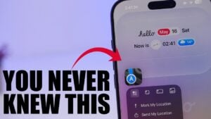 Illustration of iphone features related to the article topic.