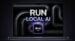Apple M5 Max MacBook Pro displaying local AI model execution metrics.
