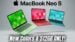 Leaked design of the 2026 Apple MacBook Neo S laptop