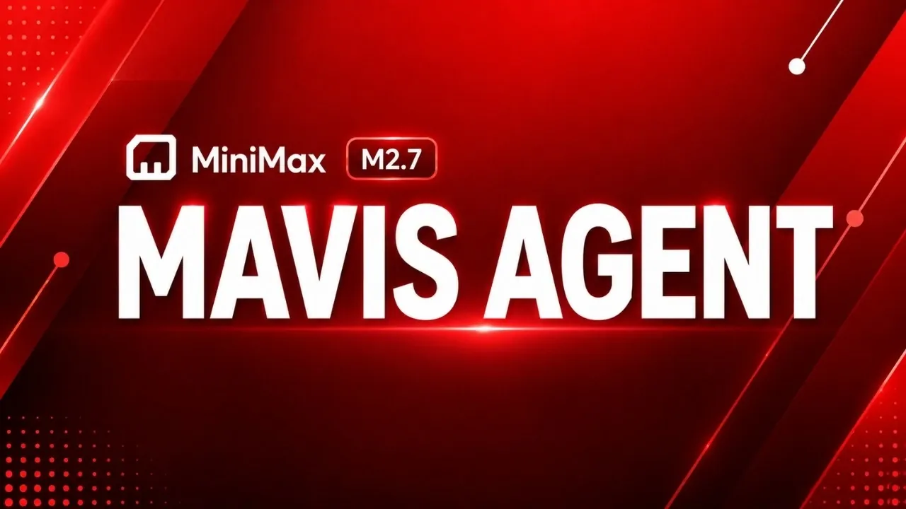 Minimax Mavis Agent dashboard showing multi-agent task delegation.
