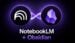 Diagram showing the workflow between NotebookLM and Obsidian