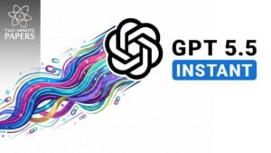 OpenAI GPT 5.5 Instant interface displaying rapid response times.