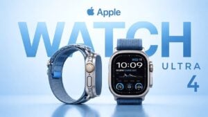 Athlete wearing Apple Watch Ultra 4 during an outdoor hike