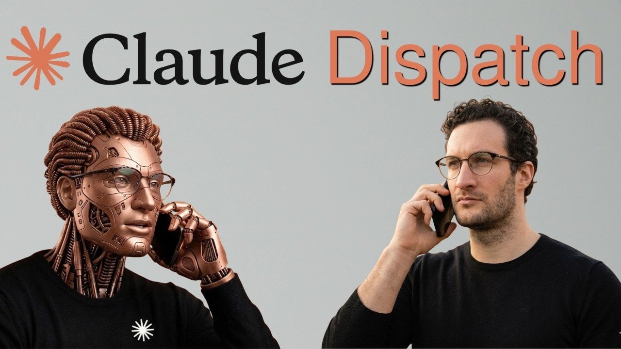 User retrieving files remotely using the Claude Dispatch interface