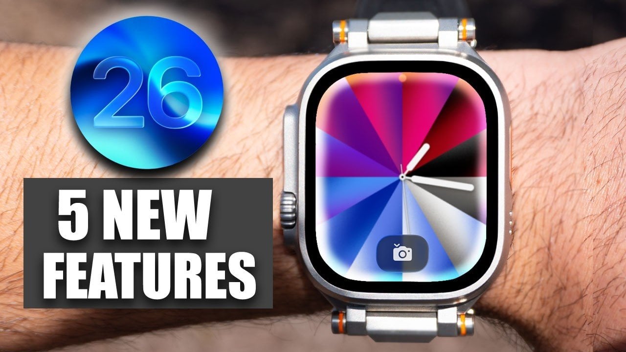 Customizable Pride watch face on an Apple Watch