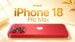 iPhone 18 Pro Max