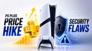 PlayStation 5 console displaying a network error screen