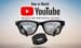 Meta Ray-Ban display glasses showing the new YouTube integration interface.