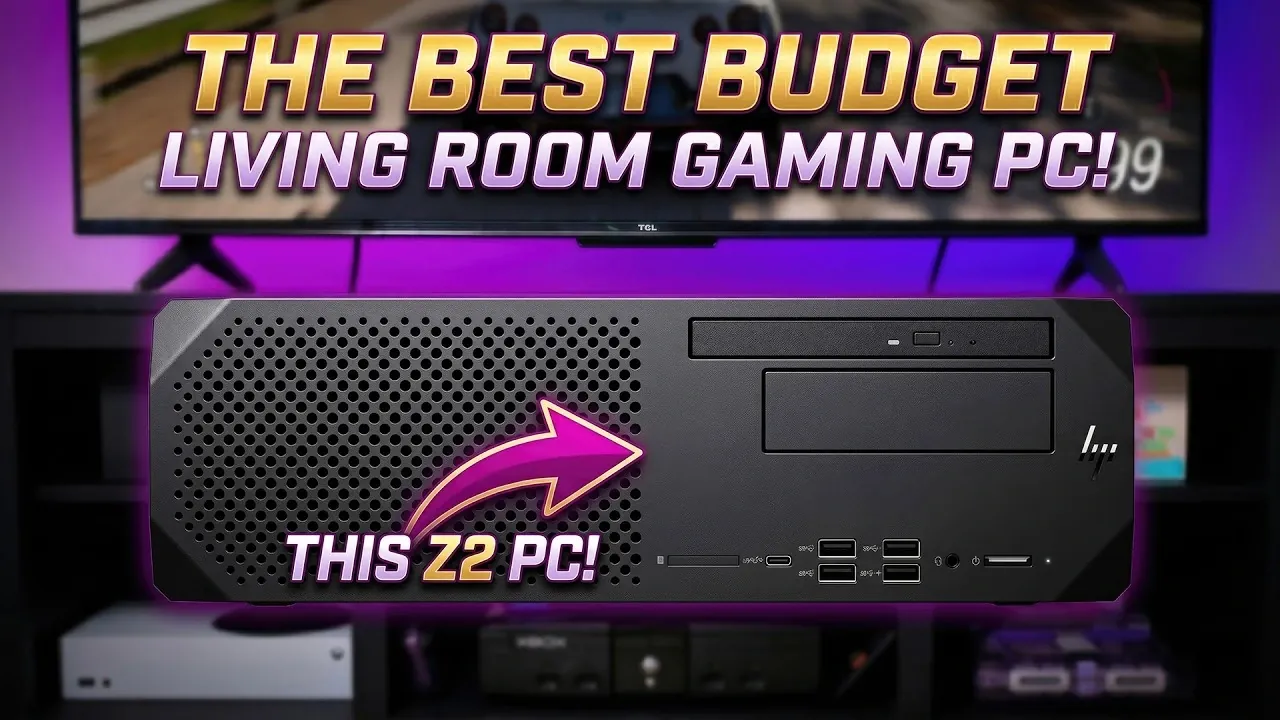 graphics card installed in a small form factor PC case
