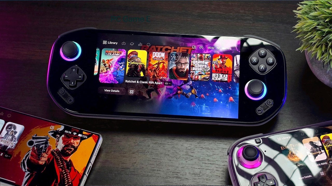 Steam and Epic Games store integration in GameHub emulator