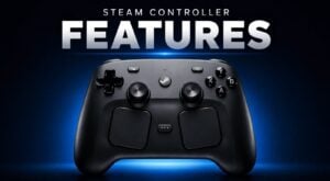 Ergonomic design and button layout of the Steam Controller