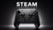 Front view of the updated 2026 Steam Controller showing trackpads and face buttons