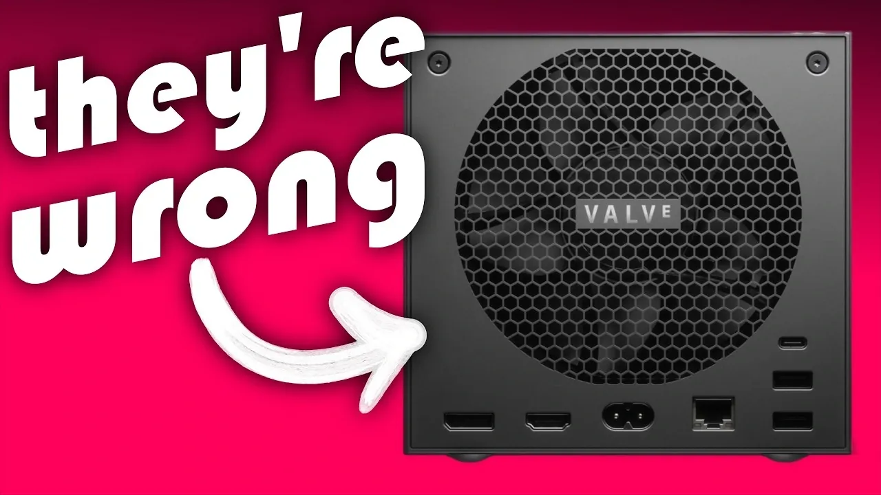 Steam Machine connected to a 1080p display