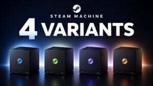 Four new Valve Steam Machine configurations on display