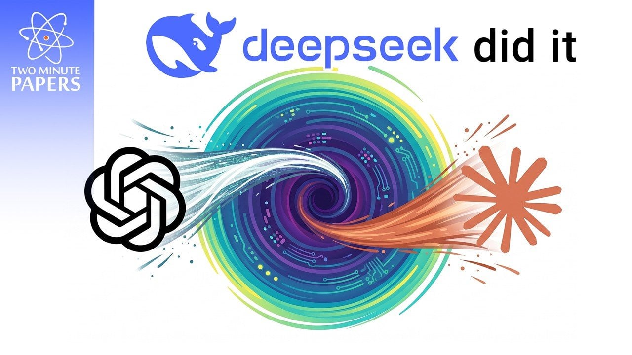 DeepSeek AI system successfully solving a complex topological maze.