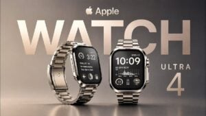 Leaked design of the upcoming Apple Watch Ultra 4