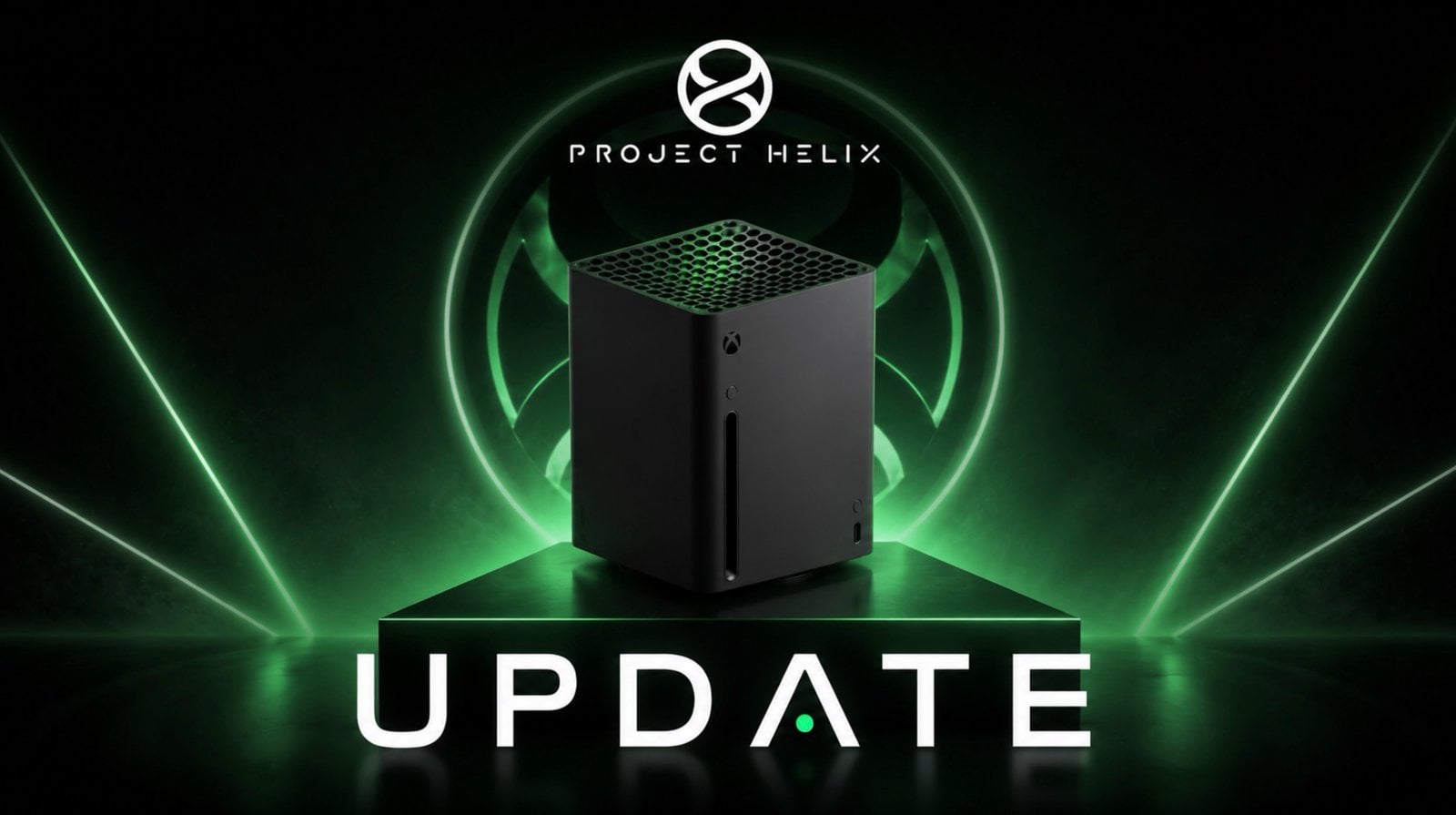 Xbox Project Helix console hybrid concept design