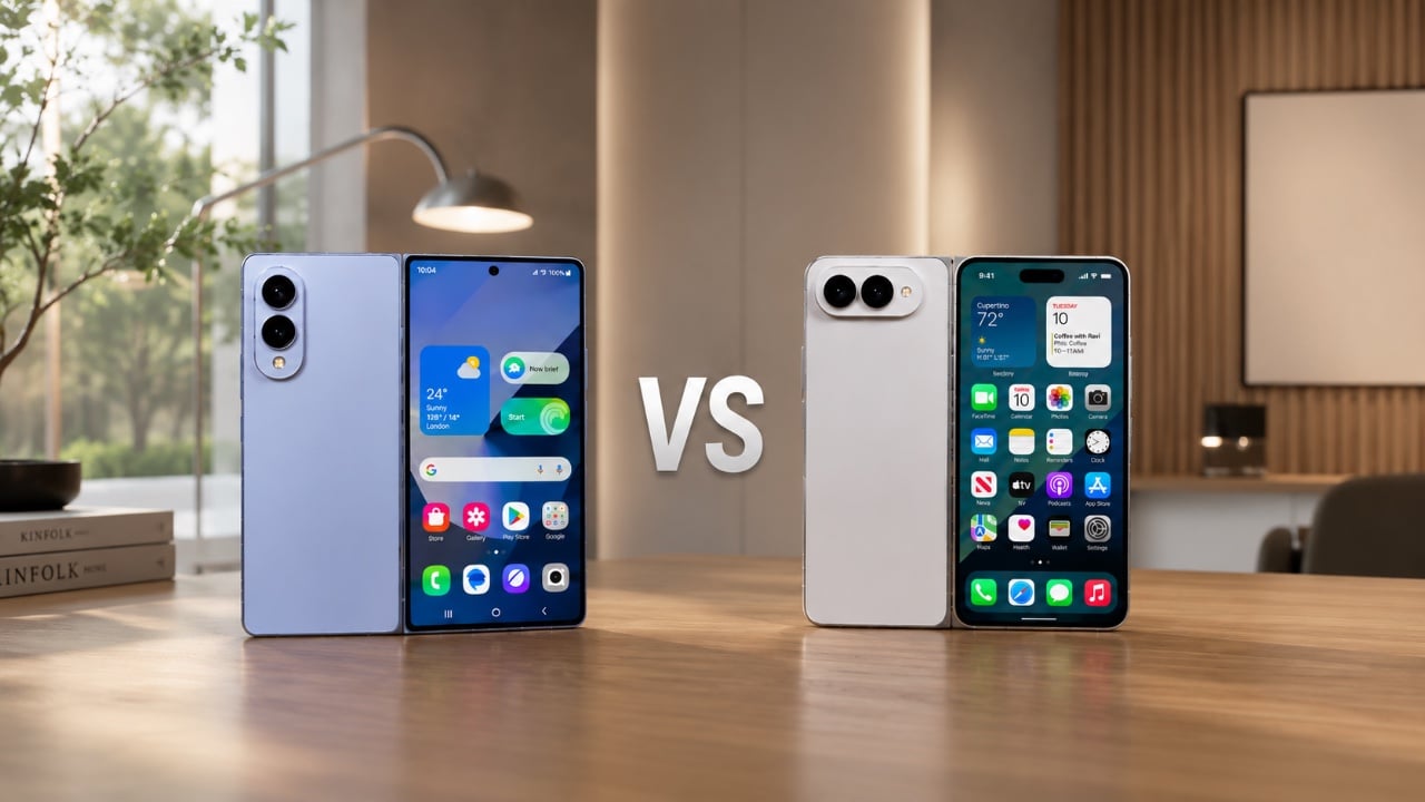 Galaxy Z Fold 8 vs iPhone Fold