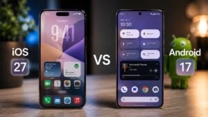 Android 17 vs. iOS 27