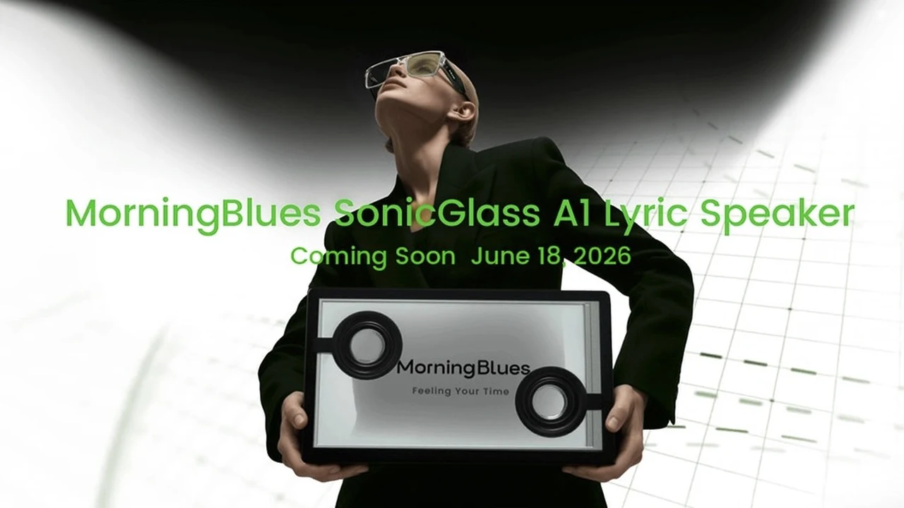 MorningBlues SonicGlass A1 Transparent Glass Driver Speaker