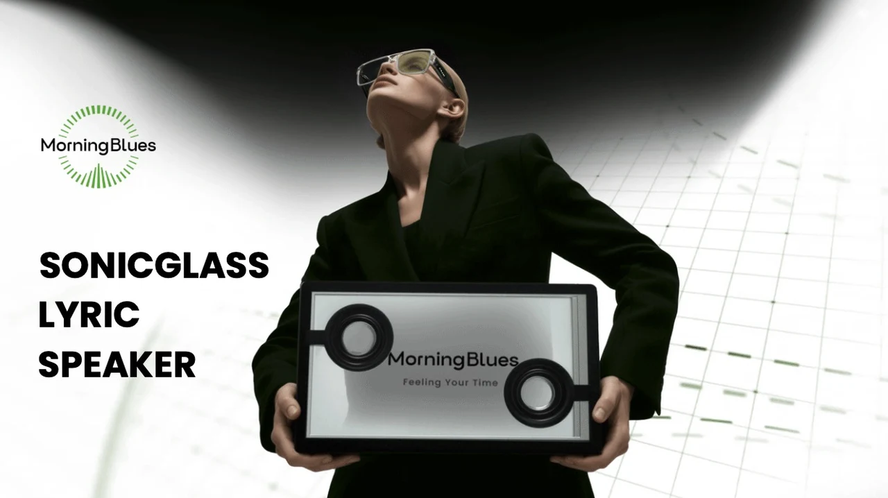 SonicGlass A1 Transparent Glass Driver Speaker