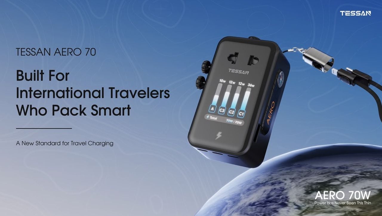 TESSAN AERO 70 Travel Charger 2026