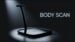 Person using 8-sensor smart scale with retractable handle for body composition analysis