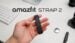 Amazfit Helio Strap 2 screen-free fitness tracker on a wrist