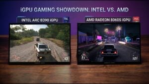 Forza Horizon 6 gameplay running on integrated graphics