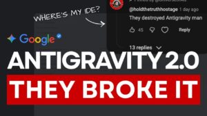 Diagram showing the four components of Google Antigravity 2.0.