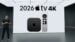 The 2026 Apple TV 4K streaming device