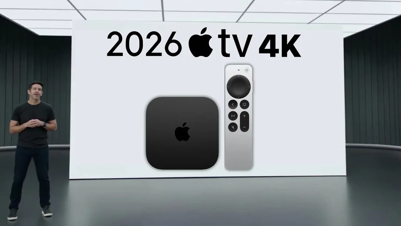 Apple TV interface with Siri integration